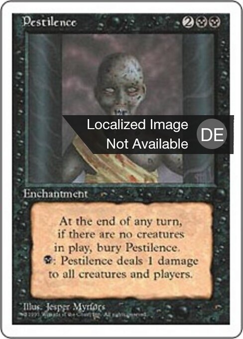 Der Schwarze Tod 4ED- Common Played Deutsch