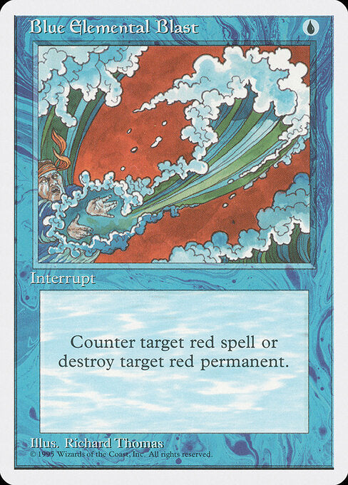 Blue Elemental Blast 4ED- Common Good Englisch