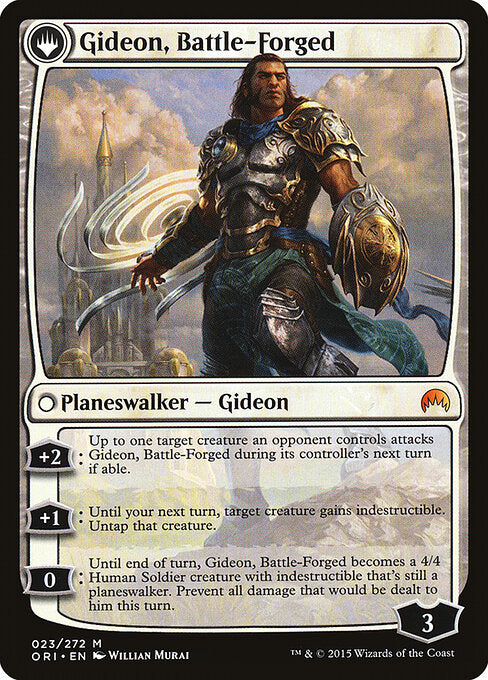 Kytheon, Hero of Akros // Gideon, Battle-Forged - Back Face
