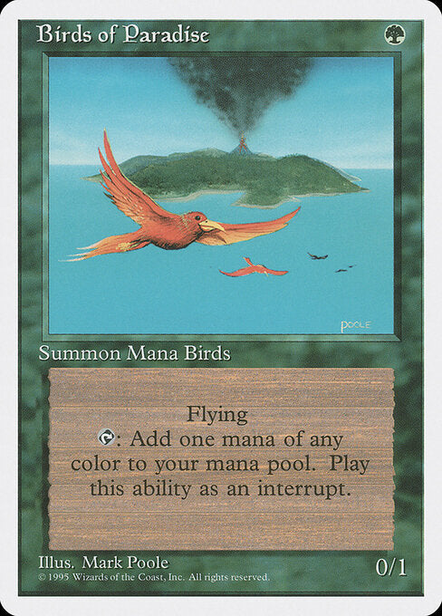 Birds of Paradise 4ED- Rare Excellent Englisch