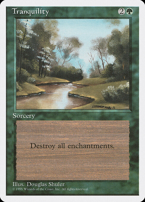 Tranquility 4ED- Common Light Played Englisch