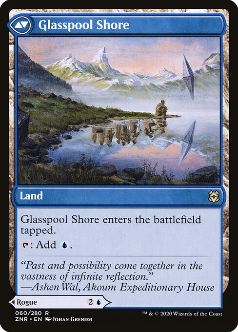 Glasspool Mimic // Glasspool Shore - Back Face