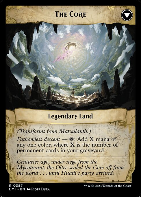 Matzalantli, the Great Door // The Core - Back Face