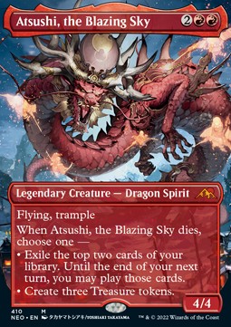 Atsushi, the Blazing Sky XNEO-410 Mythic Excellent Spanisch