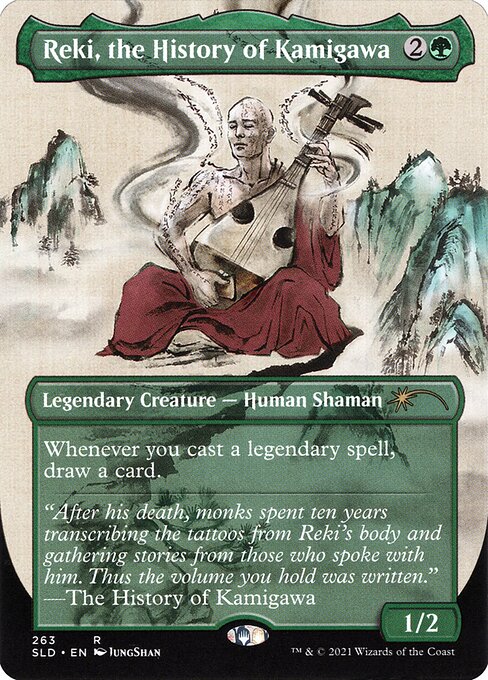 Reki, the History of Kamigawa SLDOT-263 Rare Near Mint Englisch Foil
