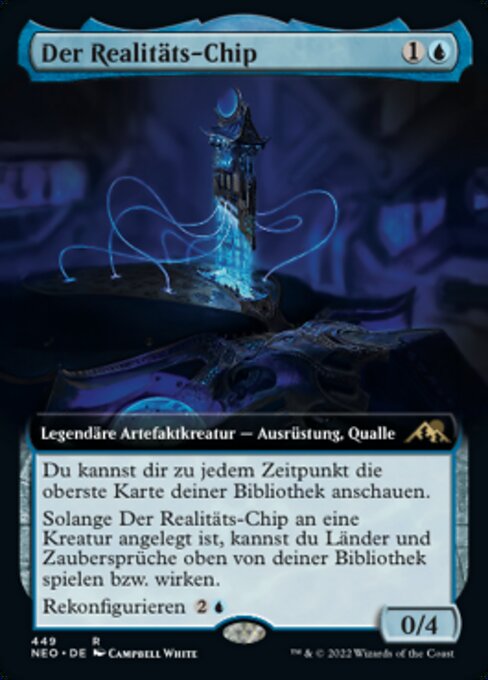 Der Realitäts-Chip (V.2) XNEO-449 Rare Excellent Deutsch Foil