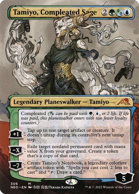 Tamiyo, Compleated Sage XNEO-306 Mythic Near Mint Englisch