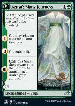 Azusa's Many Journeys // Likeness of the Seeker NEO-172 Uncommon Near Mint Deutsch