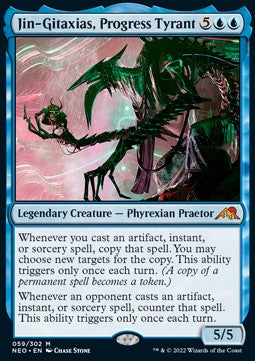 Jin-Gitaxias, Fortschrittstyrann NEO-59 Mythic Excellent Deutsch