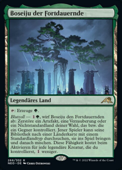 Boseiju der Fortdauernde NEO-266 Rare Near Mint Deutsch