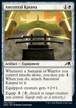 Katana der Ahnen NEO-1 Common Near Mint Englisch Foil
