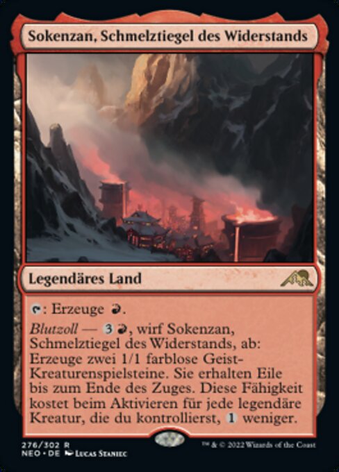 Sokenzan, Schmelztiegel des Widerstands NEO-276 Rare Good Deutsch