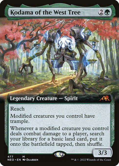 Kodama of the West Tree XNEO-477 Mythic Near Mint Englisch