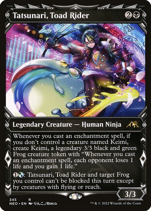 Tatsunari, Toad Rider XNEO-345 Rare Near Mint Englisch