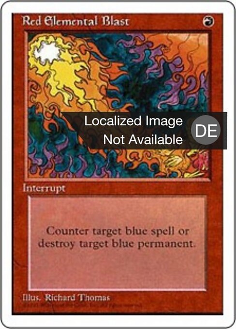 Roter Urknall 4ED- Common Near Mint Deutsch