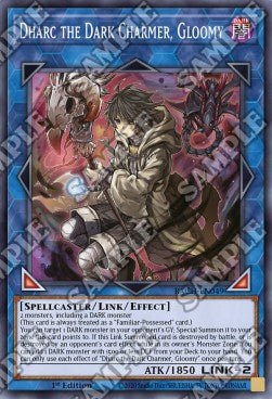 Dharc the Dark Charmer, Gloomy BACH-049 Super Rare Excellent Englisch 1. Auflage