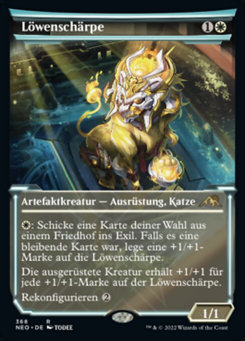 Löwenschärpe (V.1) XNEO-368 Rare Excellent Deutsch