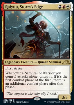 Raiyuu, Storm's Edge NEO-232 Rare Near Mint Englisch