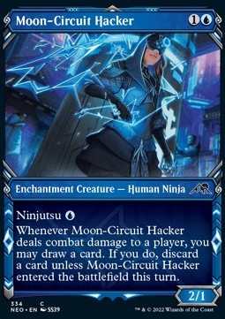 Moon-Circuit Hacker XNEO-334 Common Excellent Englisch Foil