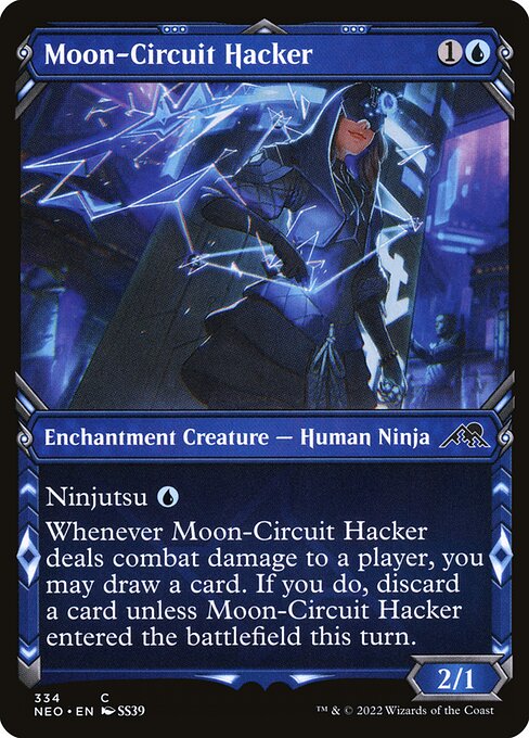 Moon-Circuit Hacker XNEO-334 Common Excellent Englisch Foil