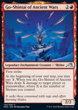 Go-Shintai der uralten Kriege NEO-144 Uncommon Excellent Englisch Foil