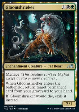 Gloomshrieker NEO-219 Uncommon Near Mint Englisch Foil