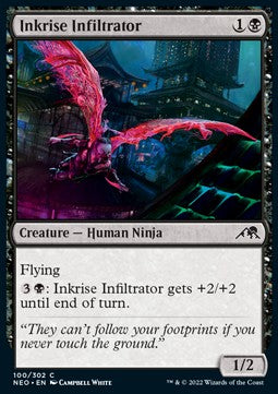 Tintenflug-Infiltratorin NEO-100 Common Near Mint Deutsch Foil