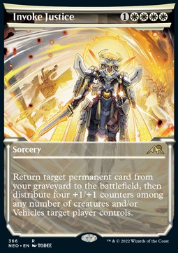 Anrufung der Gerechtigkeit (V.1) XNEO-366 Rare Near Mint Englisch
