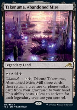 Takenuma, Abandoned Mire NEO-278 Rare Excellent Englisch Foil