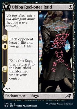 Okiba Reckoner Raid // Nezumi Road Captain NEO-117 Common Near Mint Englisch