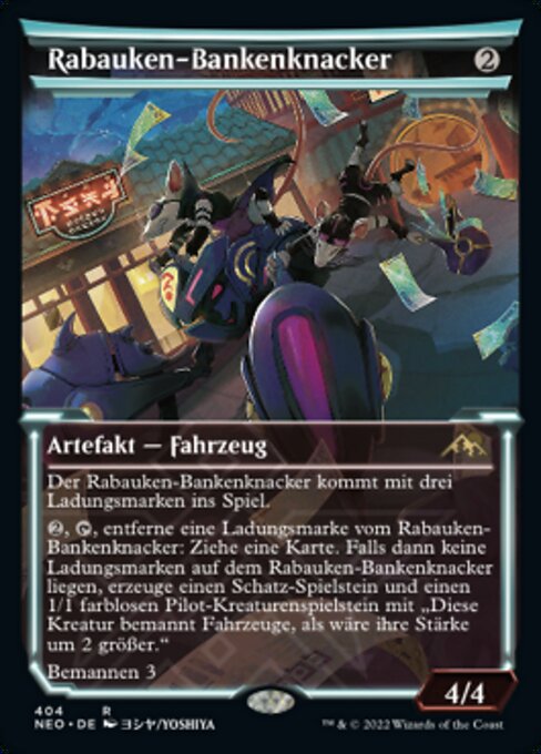 Rabauken-Bankenknacker (V.1) XNEO-404 Rare Poor Deutsch Foil