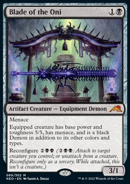 Klinge der Oni NEO-89 Mythic Excellent Deutsch