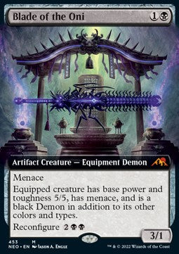 Klinge der Oni (V.2) XNEO-453 Mythic Excellent Deutsch