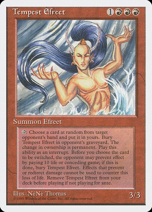 Sturm-Ifrit 4ED- Rare Good Englisch