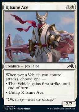 Kitsune-Pilot NEO-22 Common Near Mint Englisch Foil