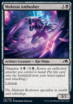 Mukotai-Lauerer NEO-112 Common Near Mint Deutsch Foil