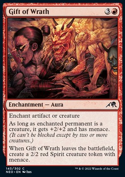 Gabe des Zorns NEO-143 Common Near Mint Deutsch Foil