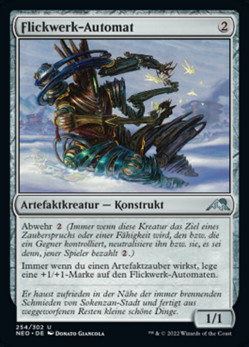Flickwerk-Automat NEO-254 Uncommon Excellent Deutsch Foil