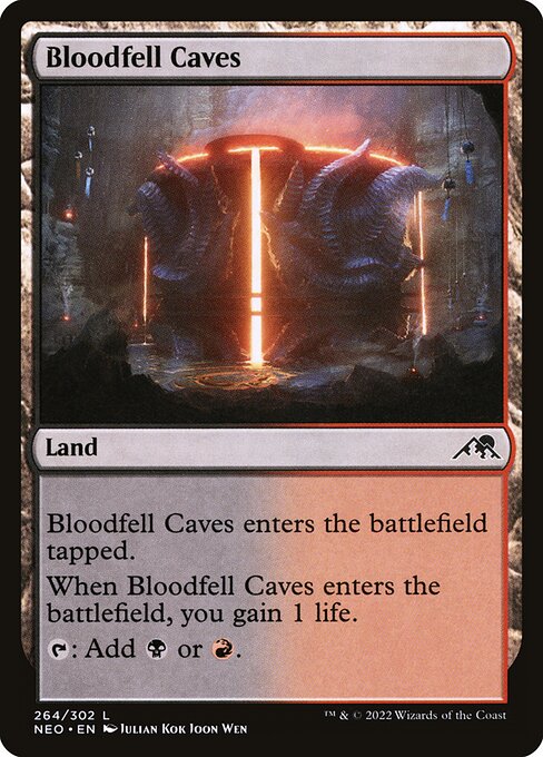 Bloodfell Caves NEO-264 Common Near Mint Englisch