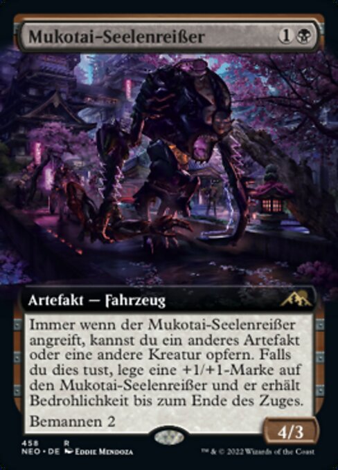 Mukotai-Seelenreißer (V.2) XNEO-458 Rare Near Mint Deutsch