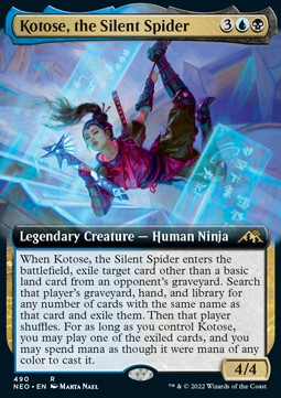 Kotose, die lautlose Spinne (V.2) XNEO-490 Rare Excellent Englisch Foil