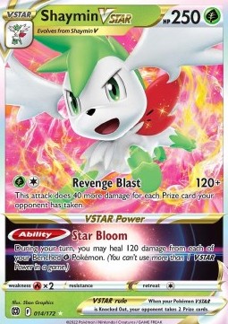 Shaymin VSTAR BRS-014 Ultra Rare Near Mint Englisch