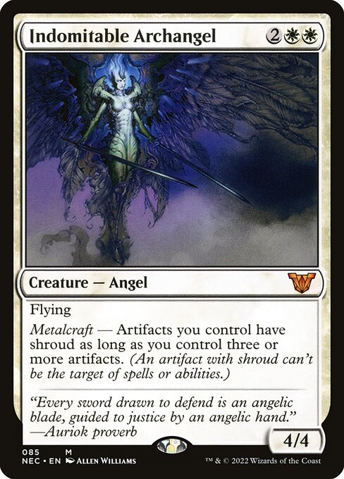 Indomitable Archangel NEC-85 Mythic Good Englisch
