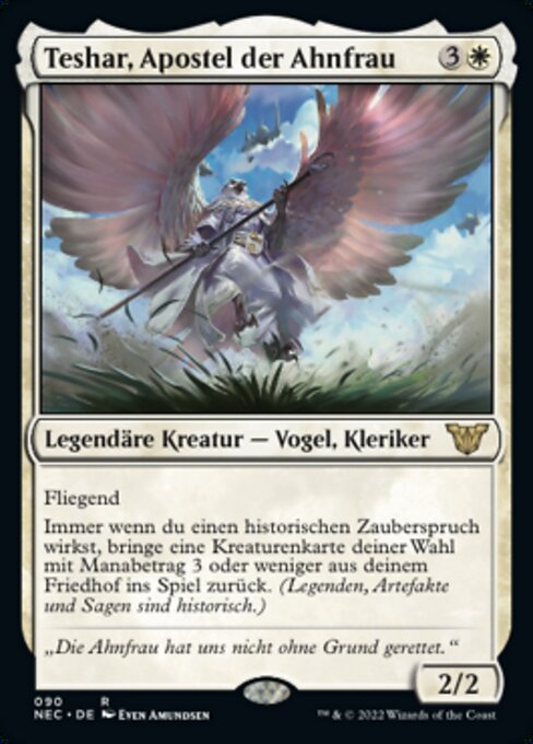 Teshar, Apostel der Ahnfrau NEC-90 Rare Near Mint Deutsch