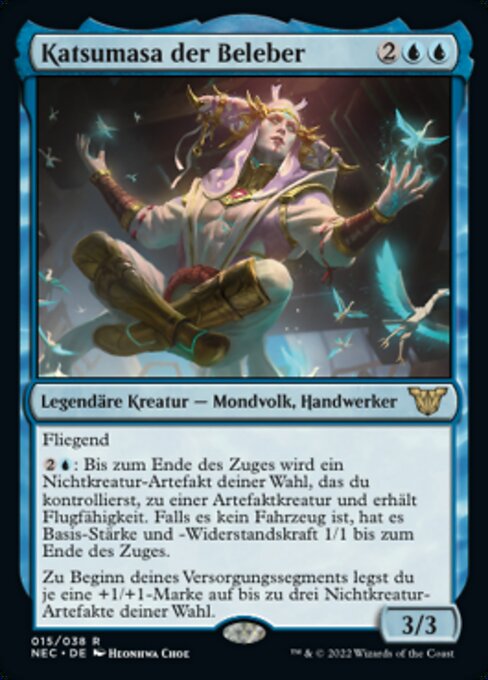 Katsumasa der Beleber (V.1) NEC-15 Rare Excellent Deutsch
