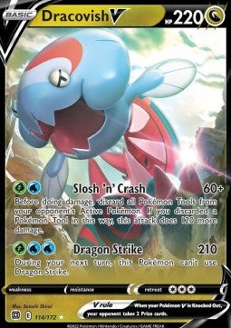 Dracovish V BRS-114 Ultra Rare Near Mint Englisch