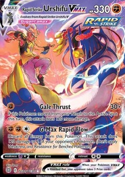 Rapid Strike Urshifu VMAX BRS-TG21 Ultra Rare Near Mint Englisch