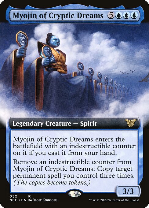 Myojin of Cryptic Dreams NEC-52 Rare Near Mint Englisch