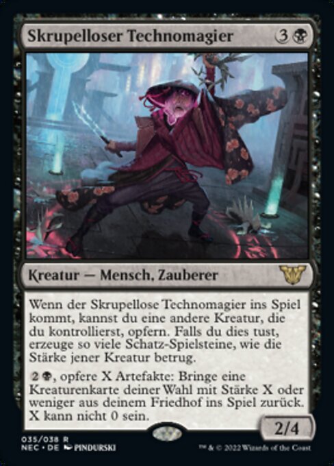 Skrupelloser Technomagier (V.1) NEC-35 Rare Excellent Deutsch