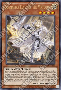 Dogmatika Ecclesia, die Tugendhafte OP18-001 Ultimate Rare Excellent Deutsch